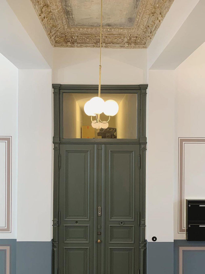 Angle Chandelier