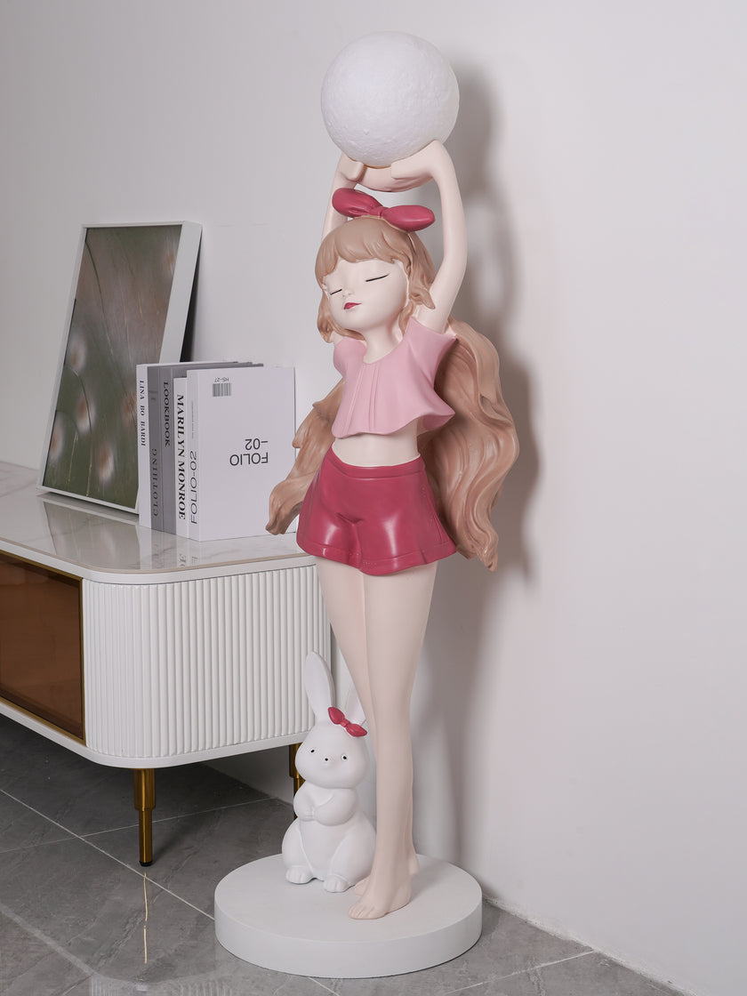 Ballet meisje vloerlamp