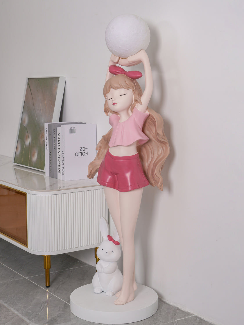 Ballet meisje vloerlamp