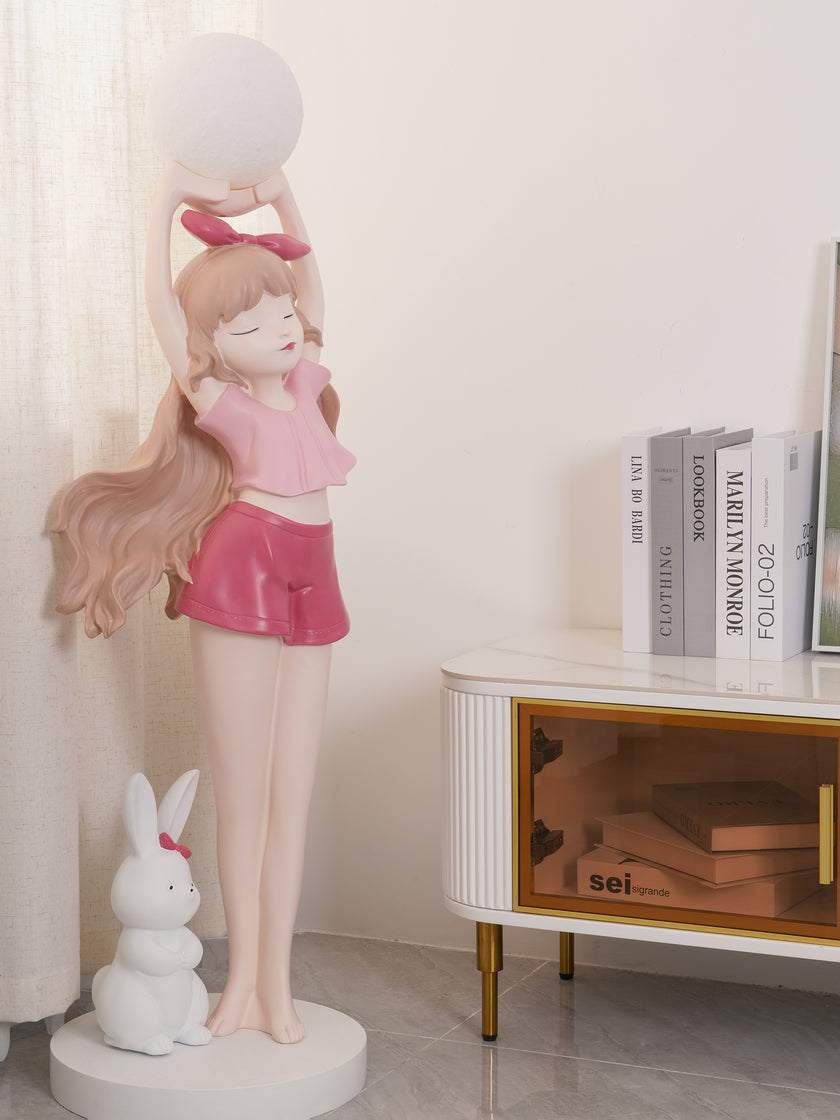 Ballet meisje vloerlamp