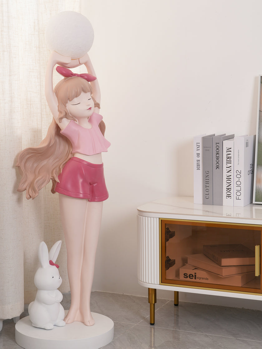 Ballet meisje vloerlamp