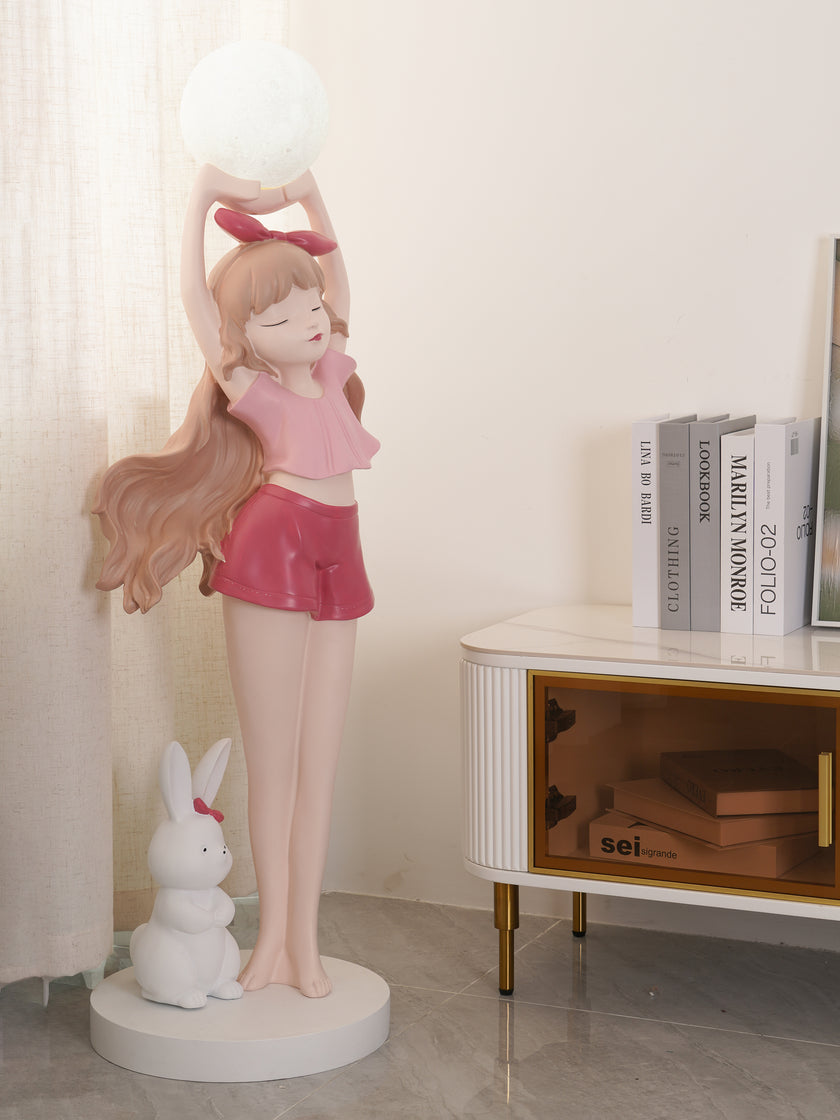 Ballet meisje vloerlamp