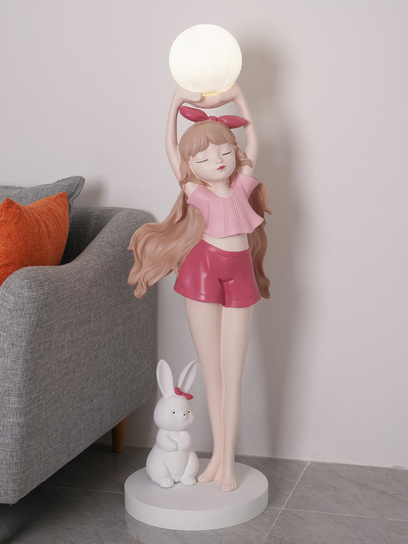 Ballet meisje vloerlamp