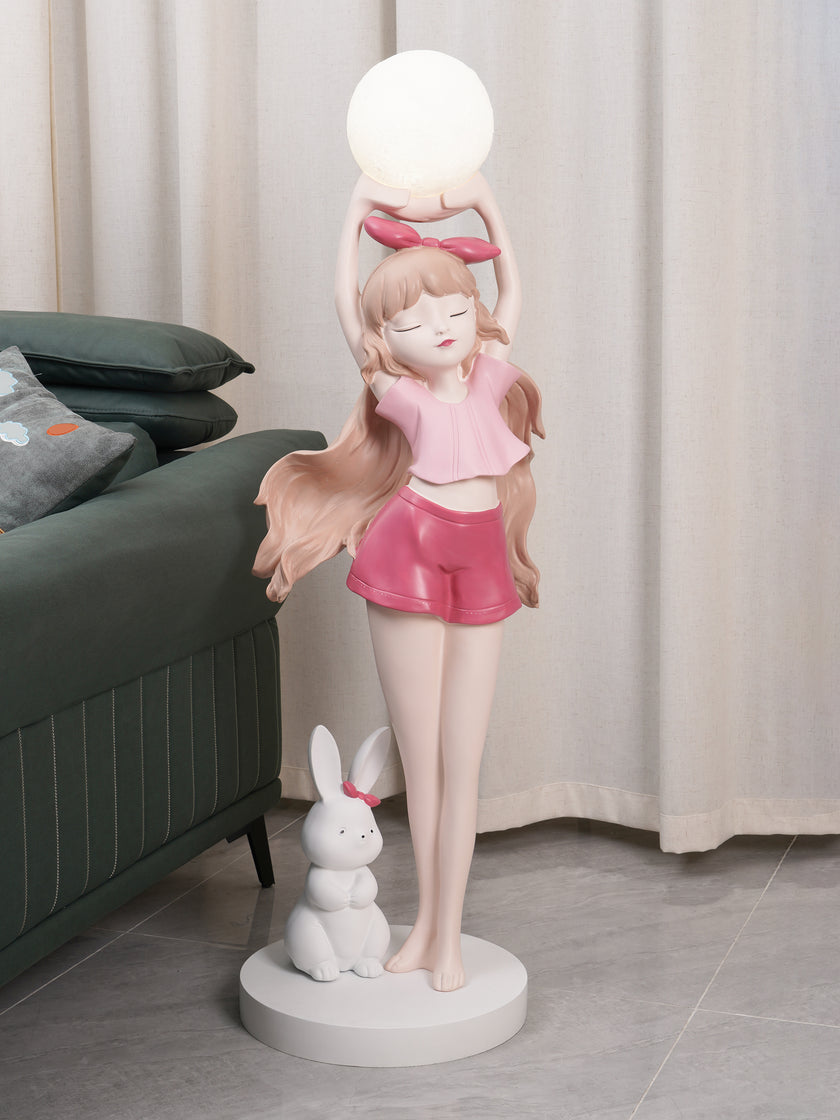 Ballet meisje vloerlamp