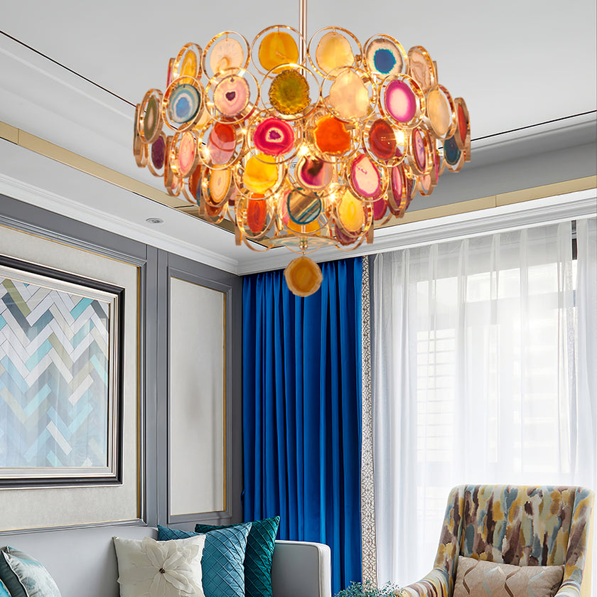 Carnelian Chandelier