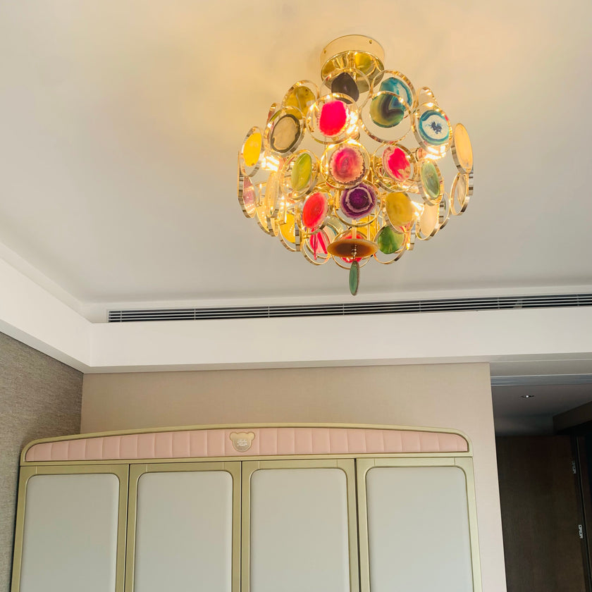 Carnelian Chandelier