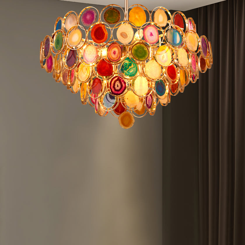 Carnelian Chandelier