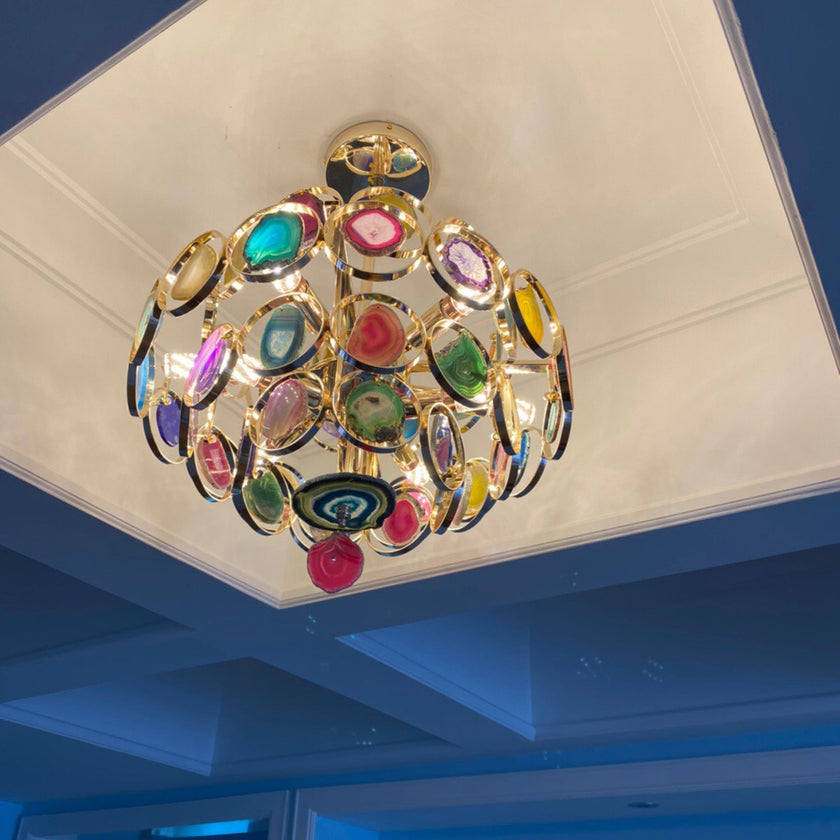 Carnelian Chandelier