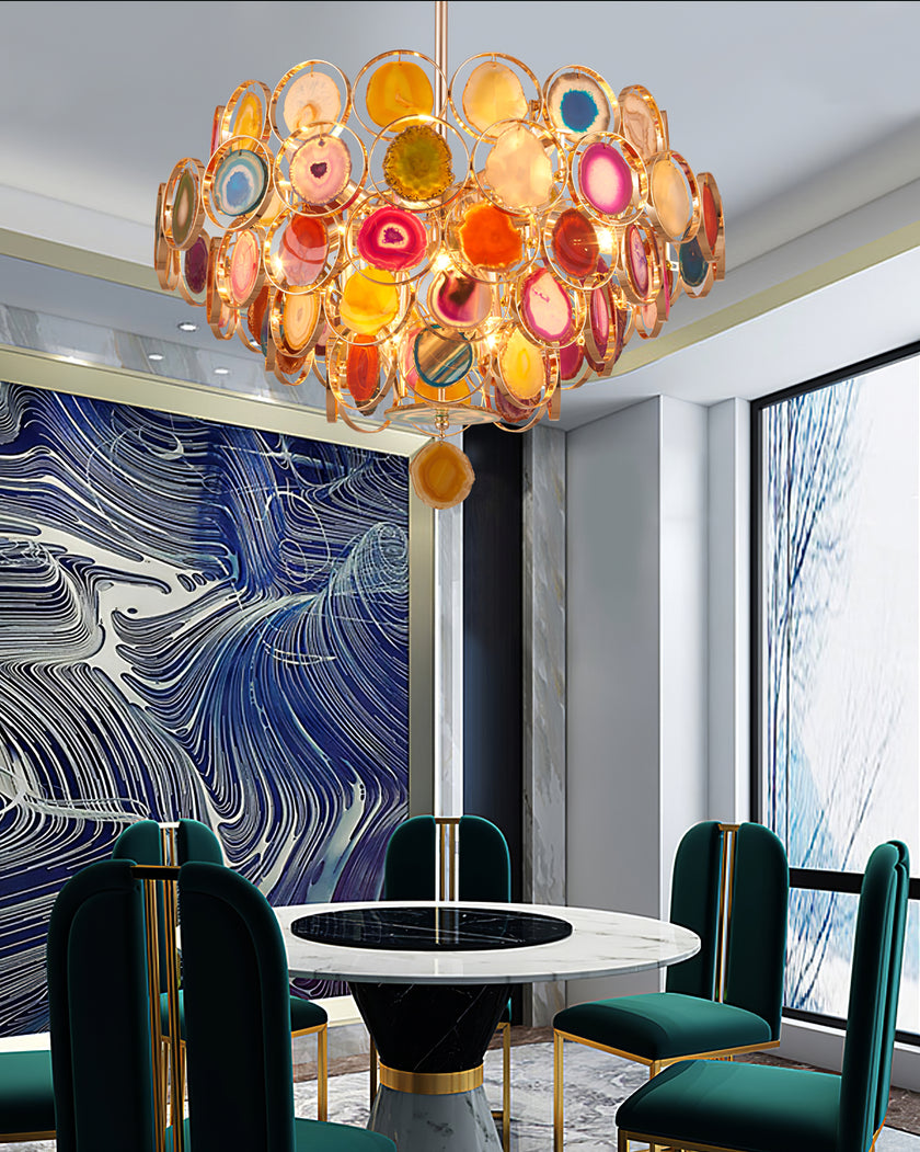 Carnelian Chandelier