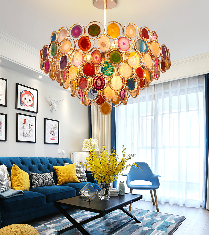 Carnelian Chandelier