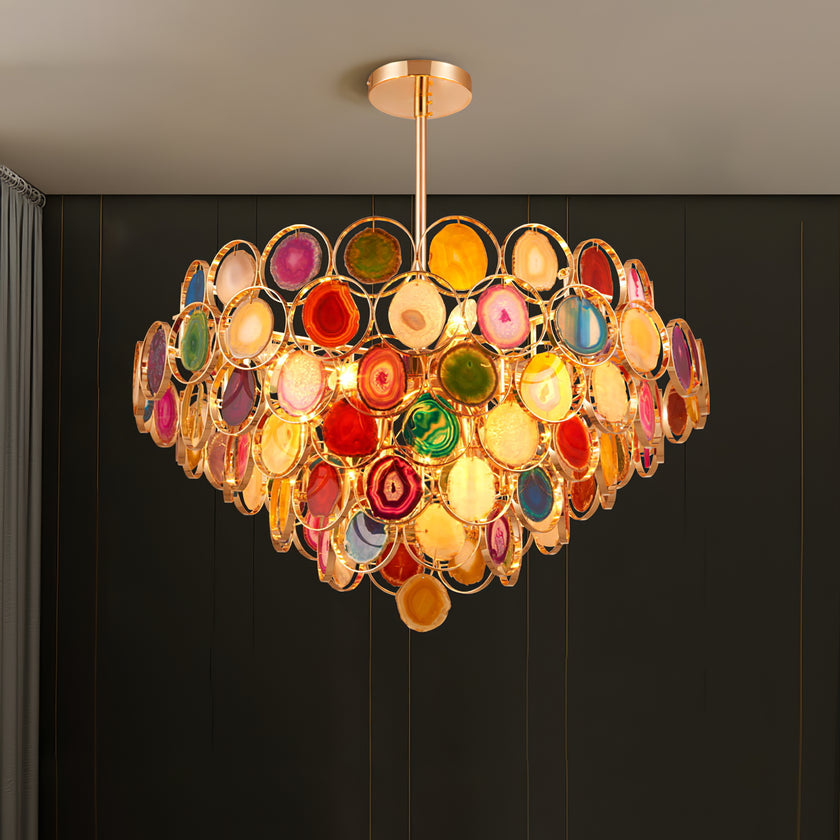 Carnelian Chandelier