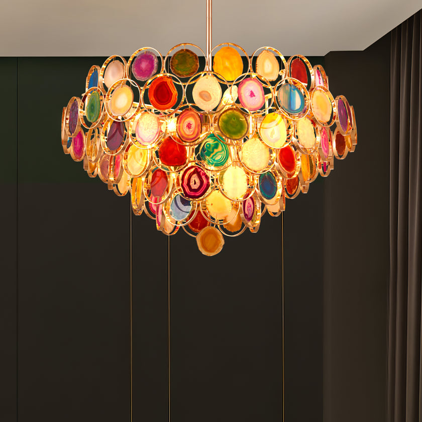 Carnelian Chandelier