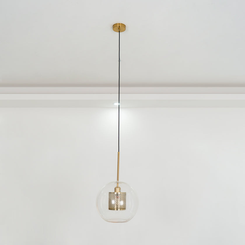 Chiswick Pendelleuchte aus Glas