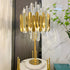 Crystal Marble Desk Lamp