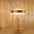 Crystal Marble Desk Lamp