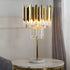 Crystal Marble Desk Lamp