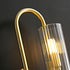 Double Brass Wall Light