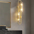 Double Brass Wall Light