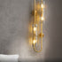 Double Brass Wall Light