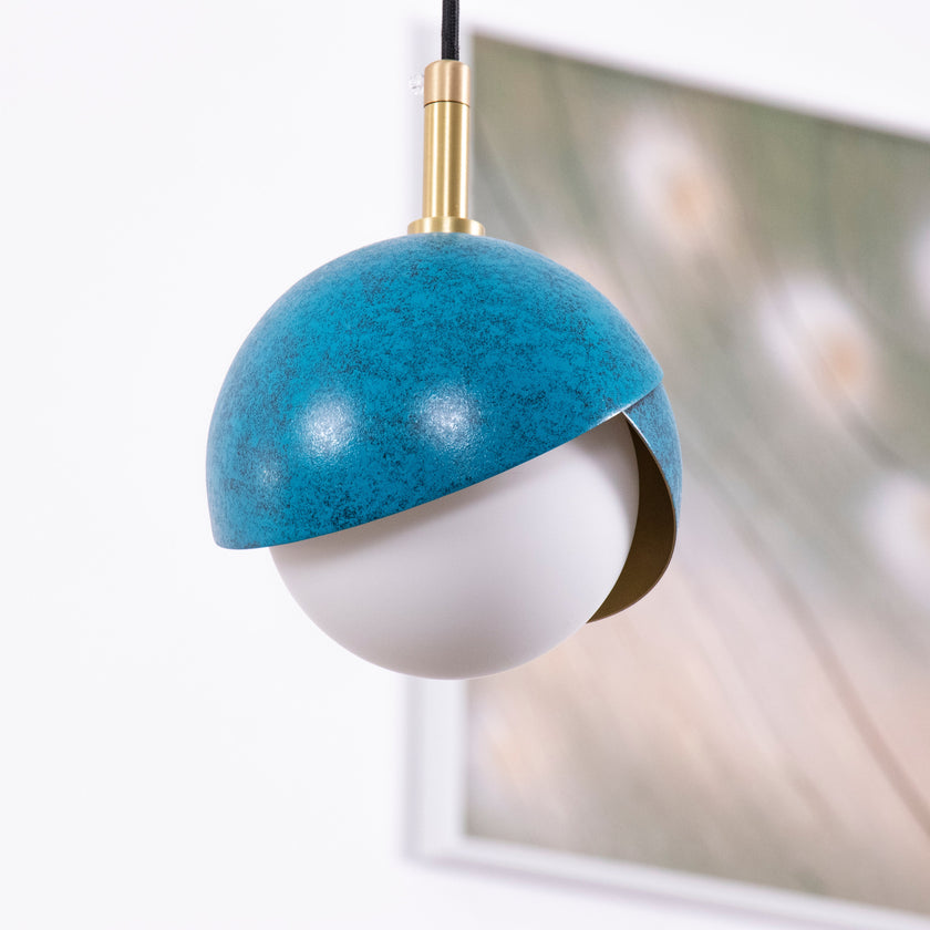 brinco pingente de luz