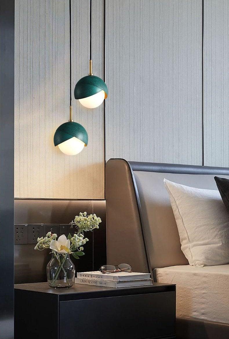 brinco pingente de luz