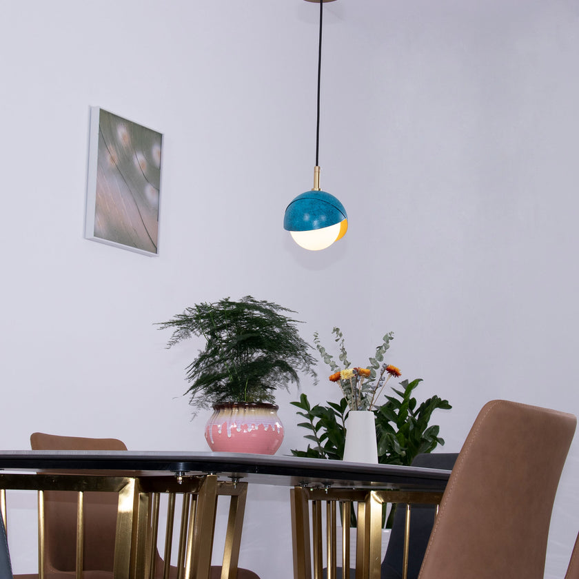 brinco pingente de luz