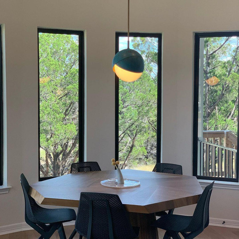 brinco pingente de luz