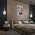 Enamel Glass Pendant Lamp