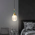 Enamel Glass Pendant Lamp