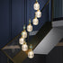 Enamel Glass Pendant Lamp