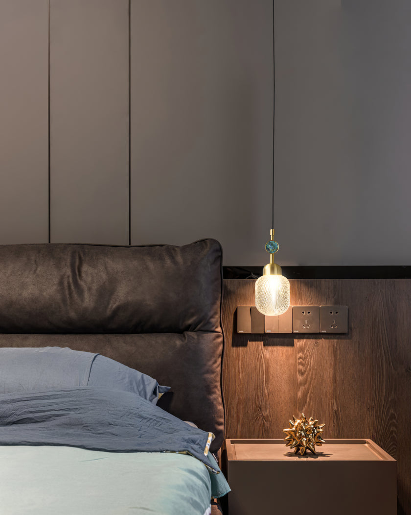 Enamel Glass Pendant Lamp