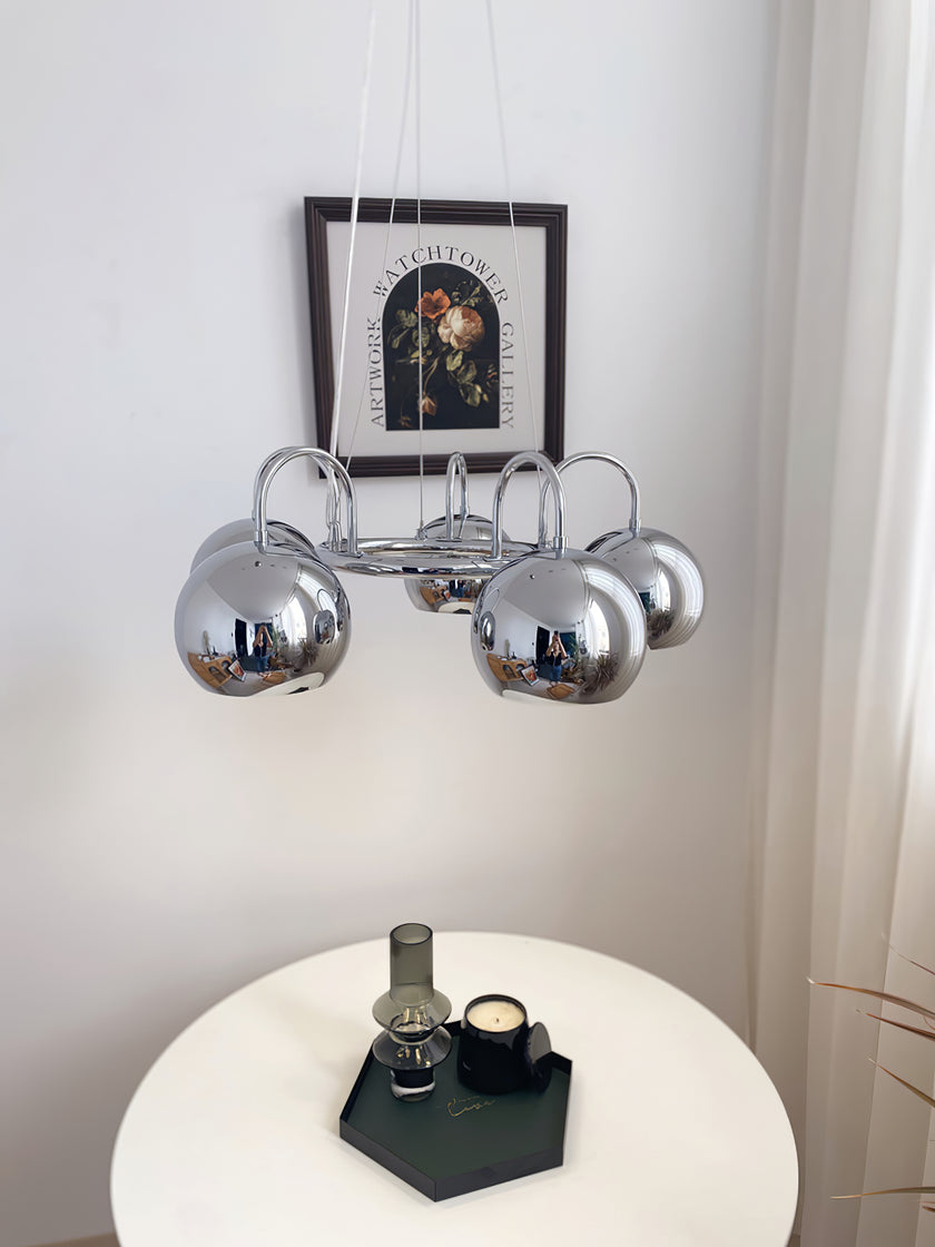 Oogbol kroonluchters