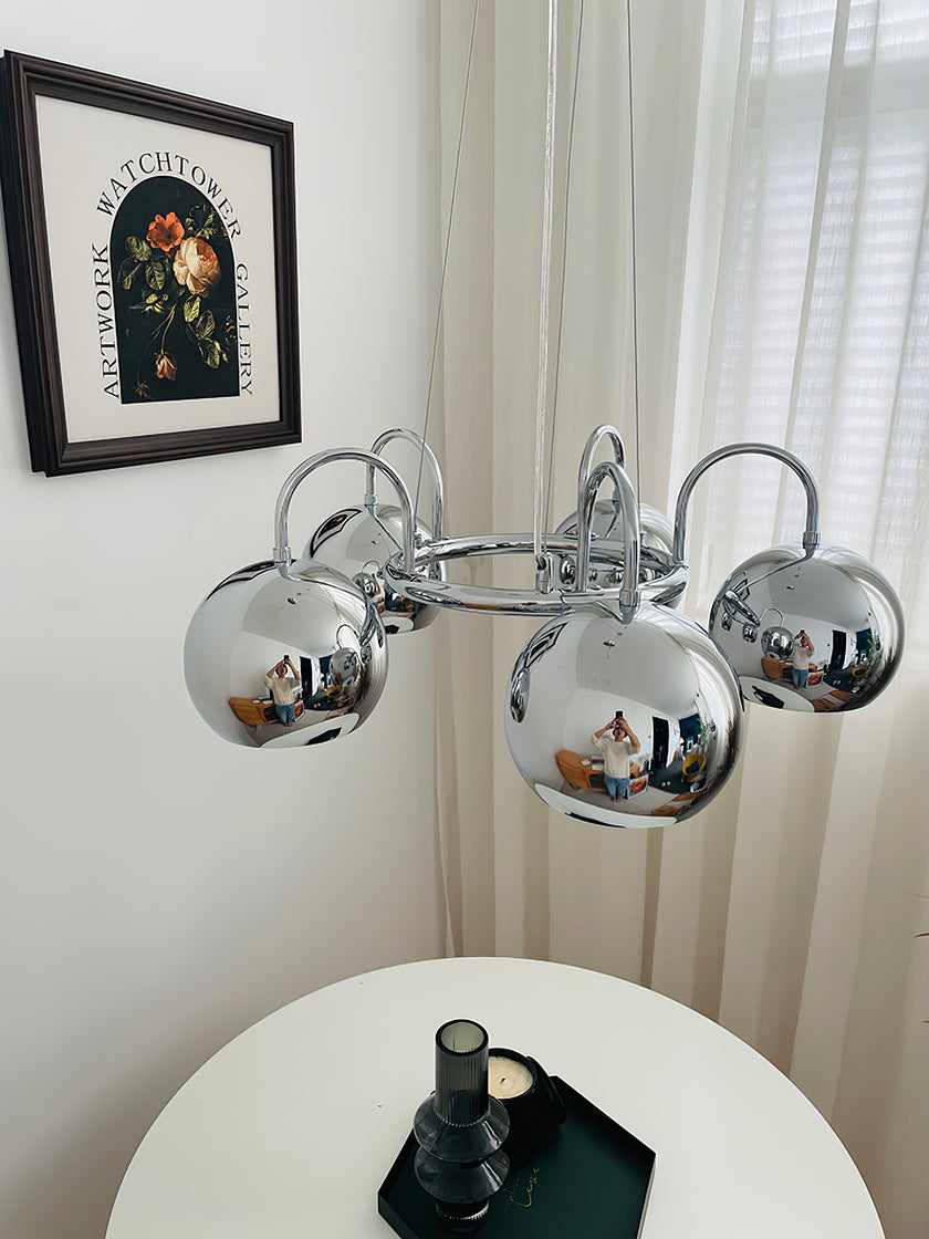 Oogbol kroonluchters