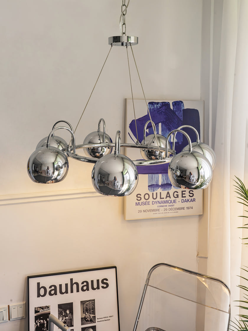 Oogbol kroonluchters