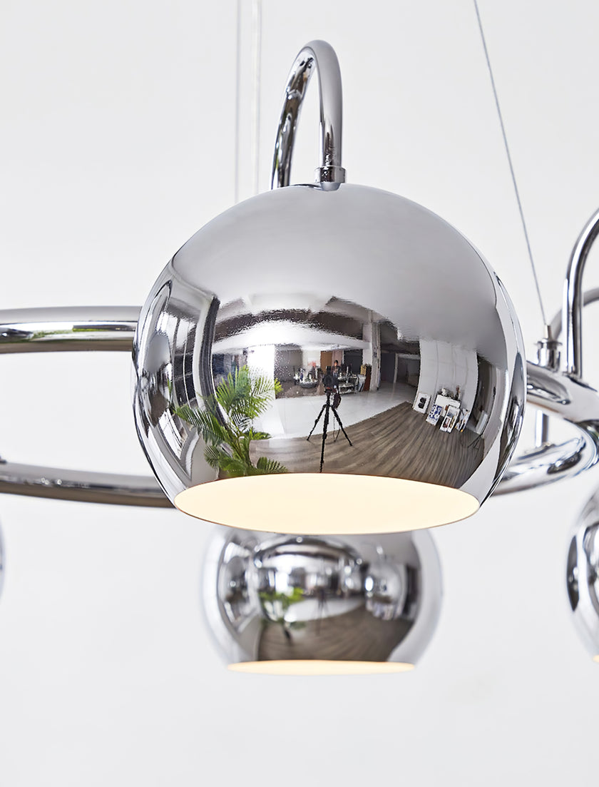 Oogbol kroonluchters