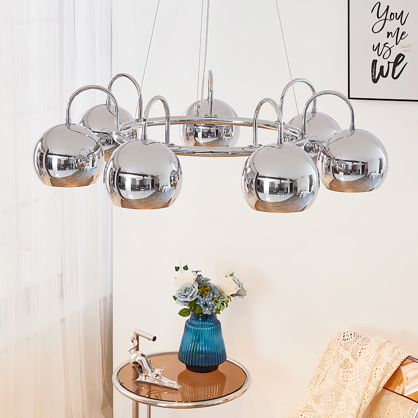 Oogbol kroonluchters