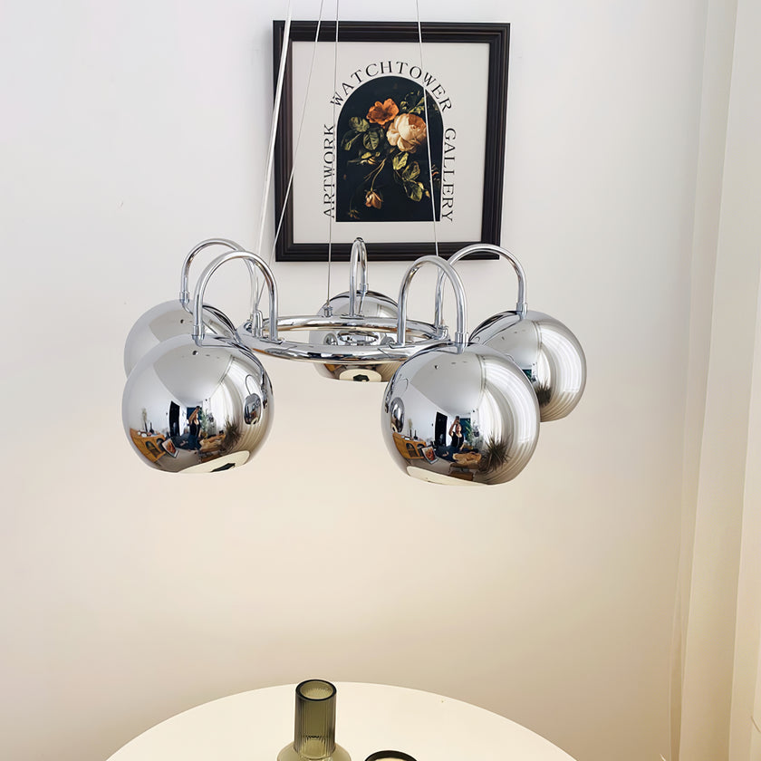 Oogbol kroonluchters