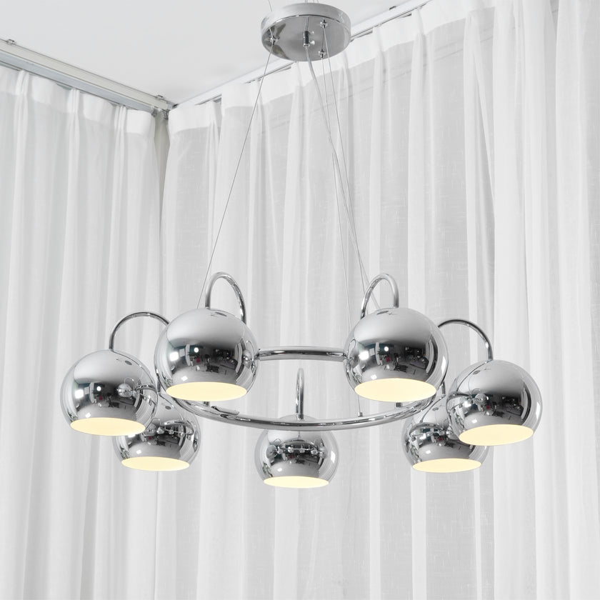 Oogbol kroonluchters