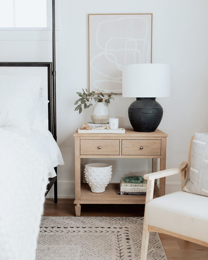 مصباح طاولة سيراميك فارس