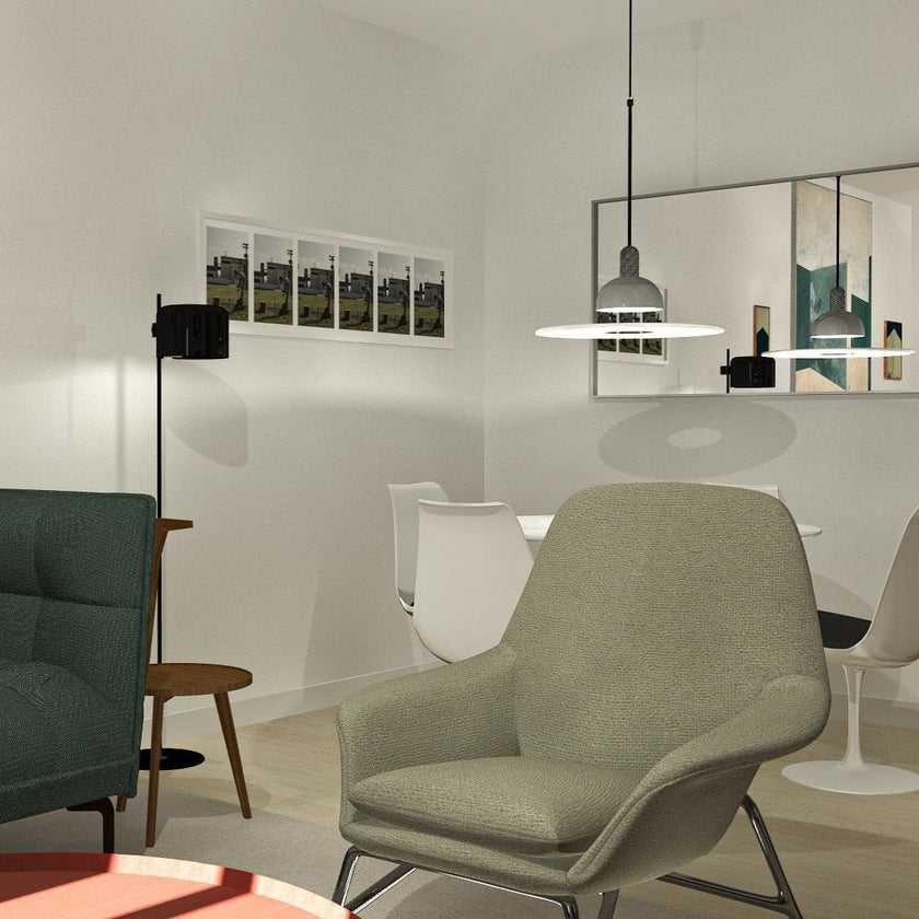 Frisbi Pendant Light