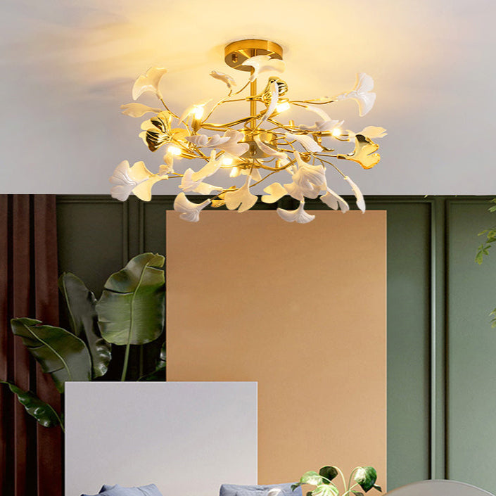 Gingko Kroonluchter L