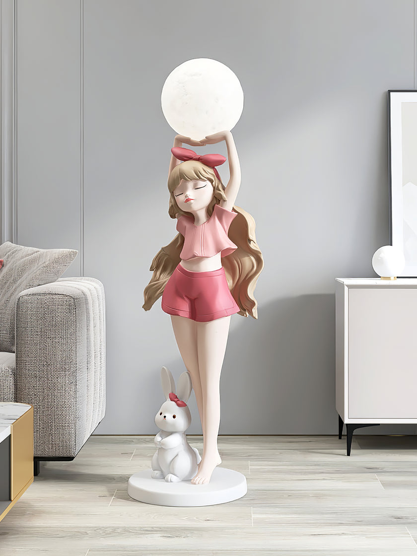 Ballet meisje vloerlamp