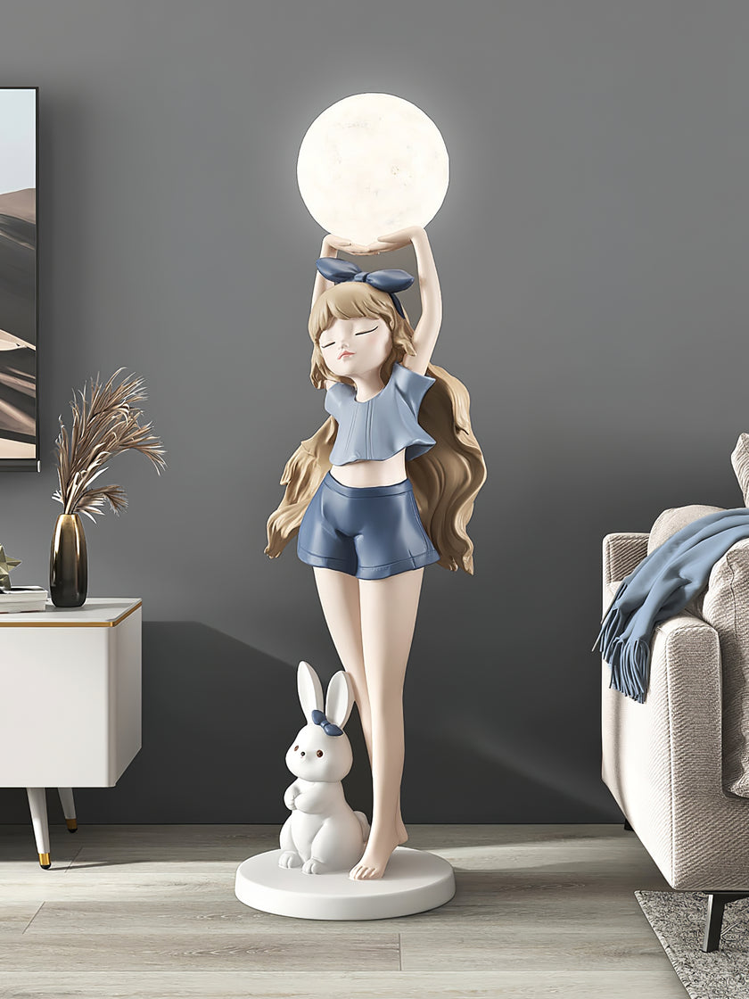 Ballet meisje vloerlamp