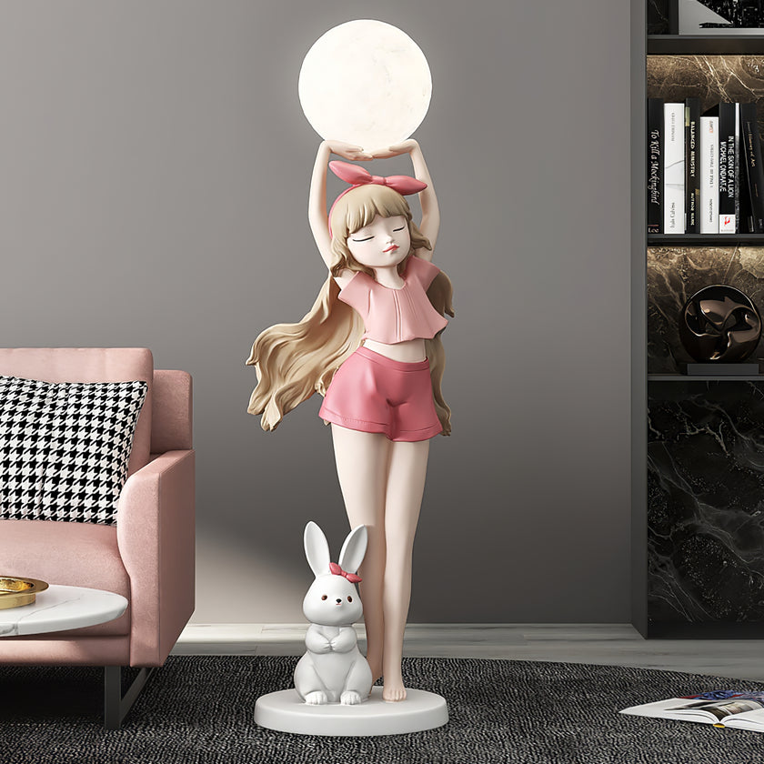 Ballet meisje vloerlamp