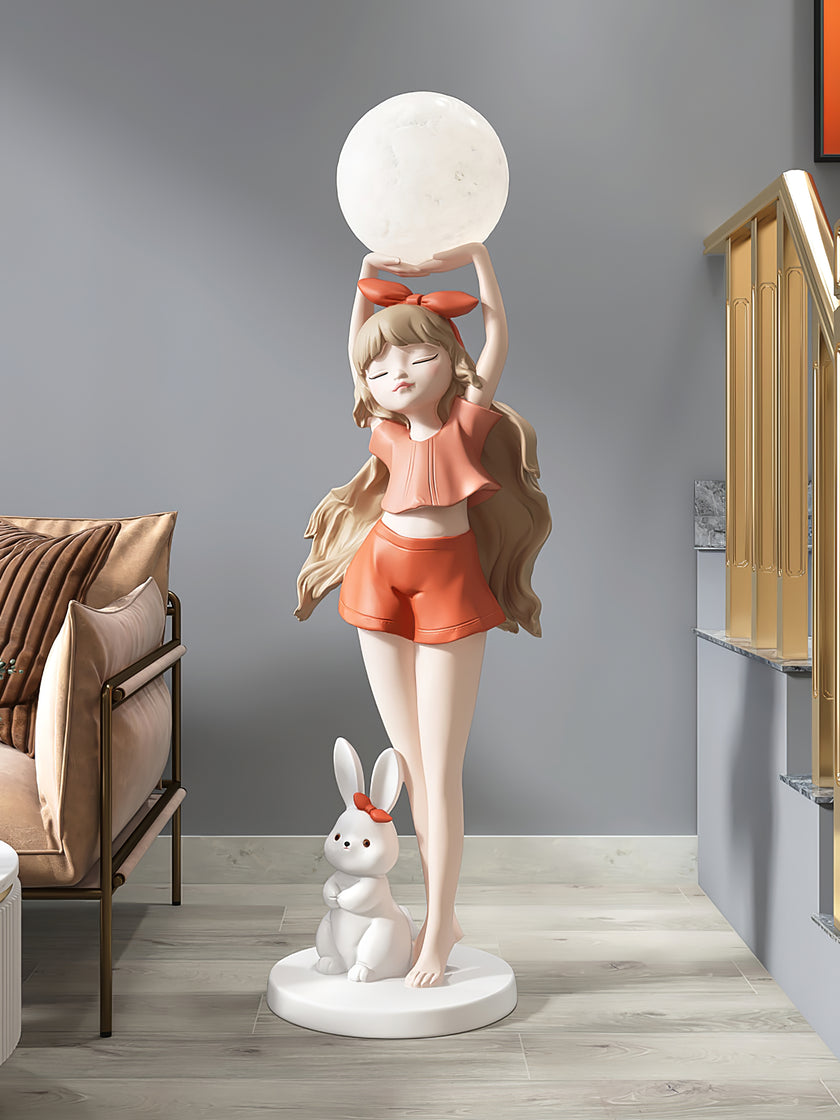 Ballet meisje vloerlamp