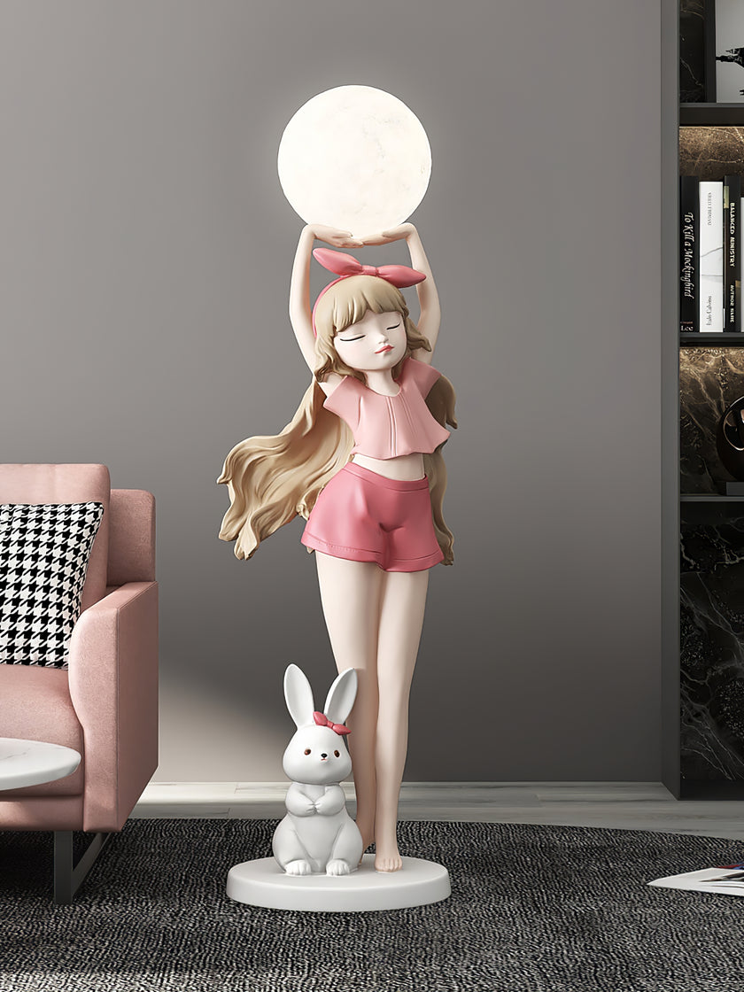 Ballet meisje vloerlamp