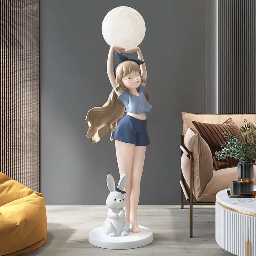 Ballet meisje vloerlamp