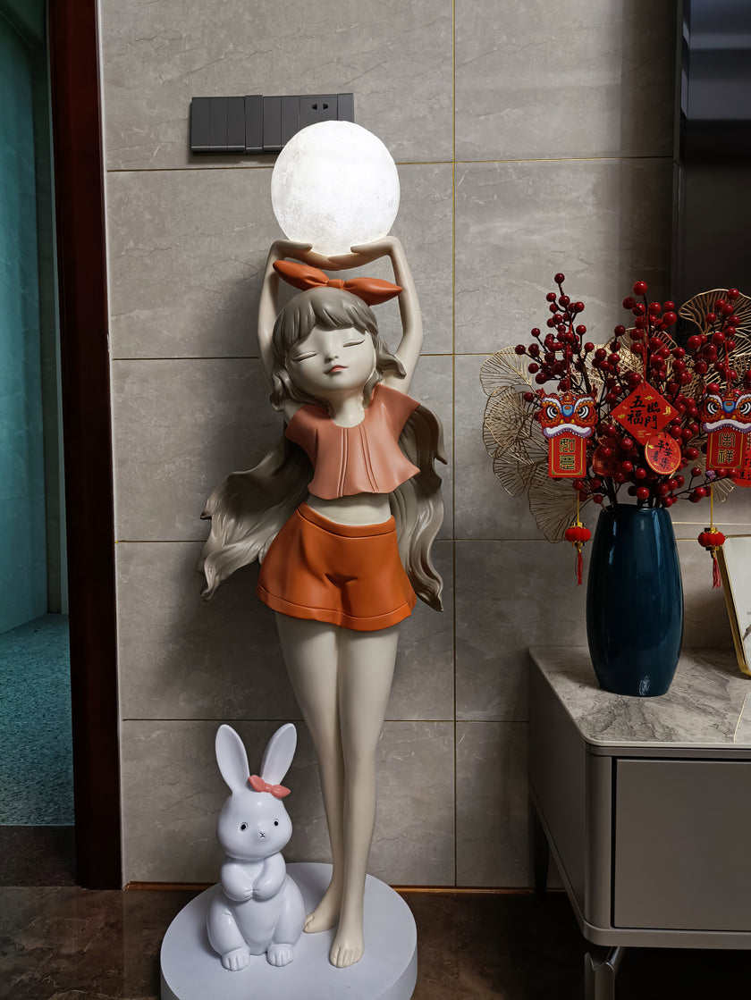 Ballet meisje vloerlamp