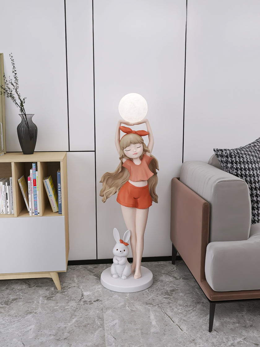 Ballet meisje vloerlamp
