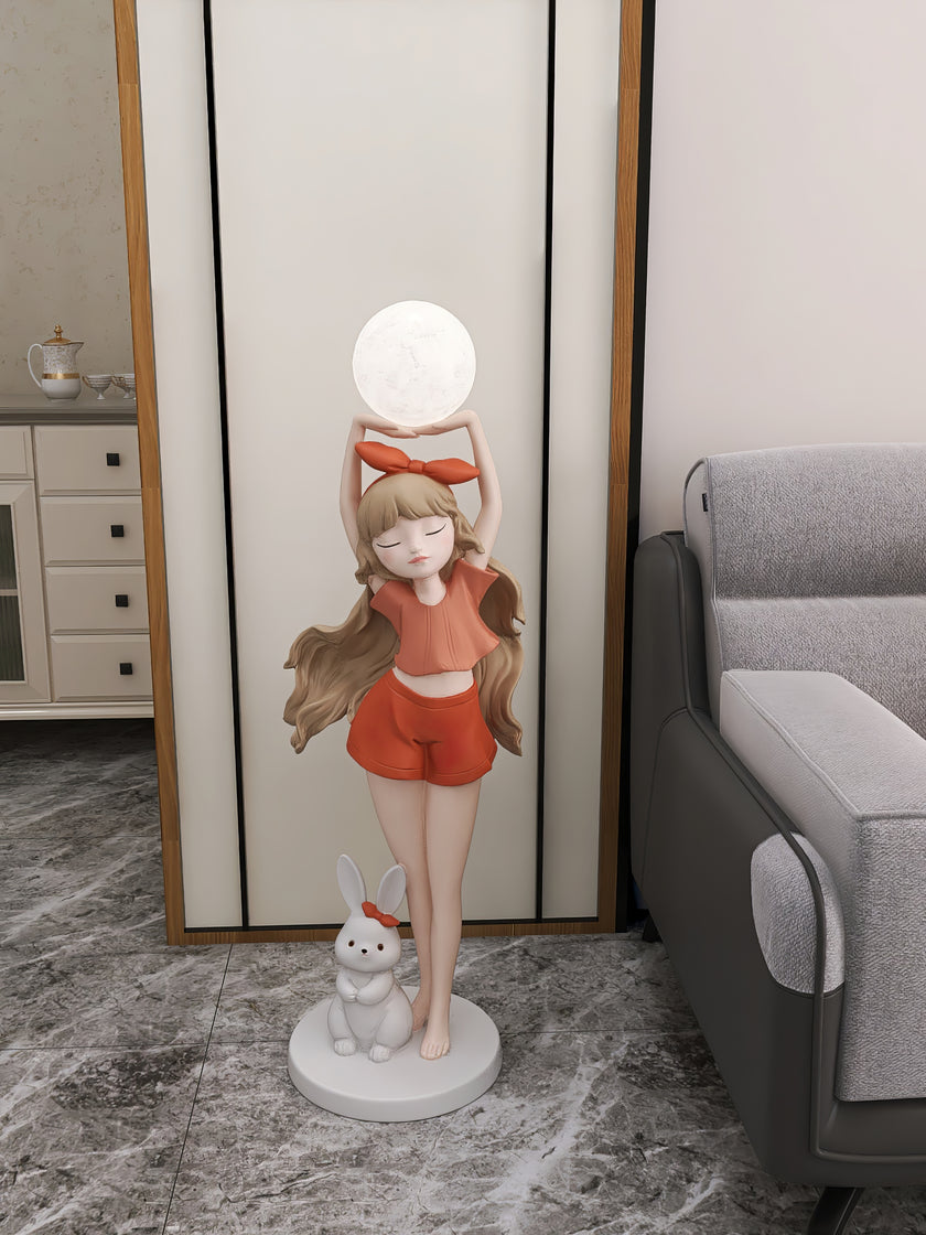 Ballet meisje vloerlamp